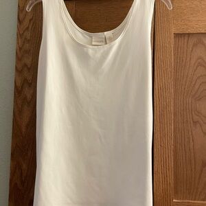 Cream layering tank by Chicos.  Like new.  Size Chicos 2.